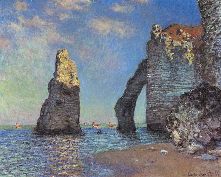 Claude Monet The Cliffs at Etretat oil painting image